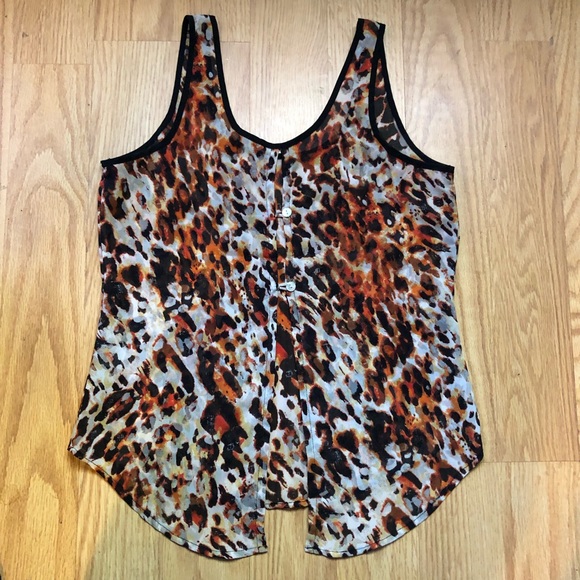 Leopard print top - Picture 2 of 7